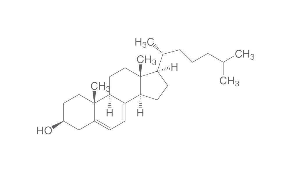 7-Dehydrocholesterol, min 95%, for biochemistry, 1 g, glass packaging