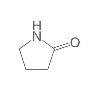 2-Pyrrolidon, min. 99,5 %, zur Synthese, 500 ml, kunststoffverpackung.