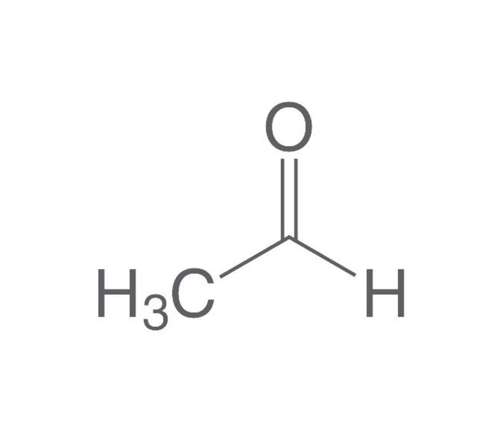 Acetaldeide, minimo 99,5%, pa, 100 ml, confezione in vetro