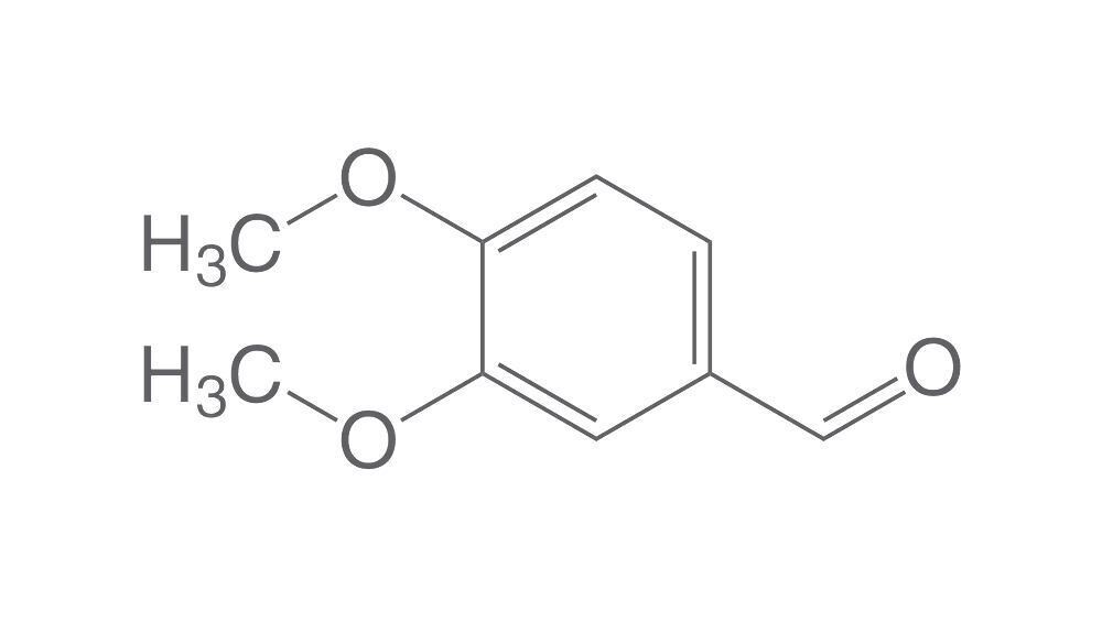 3,4-Dimethoxybenzaldehyde, min. 99%, for synthesis, 100 g, plastic packaging.