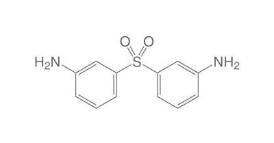 3,3&#39;-Diaminodiphenylsulfon, min. 99 %, zur Synthese, 1 kg, kunststoffverpackung.