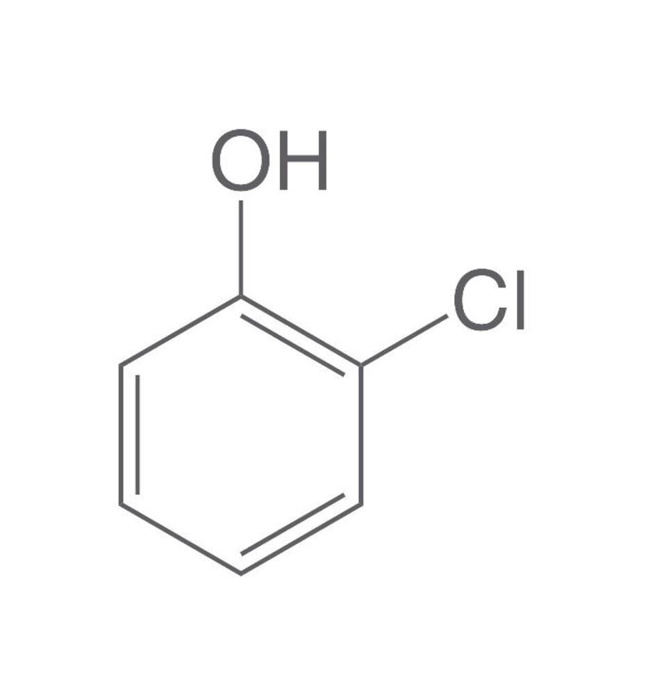 2-Chlorophenol , ≥98%, for synthesis, 250 ml, glass packaging