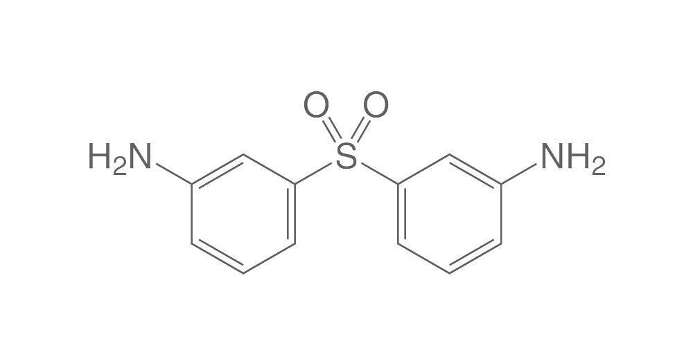 3,3&#39;-Diaminodiphenylsulfone, min. 99%, for synthesis, 250 g, plastic packaging.