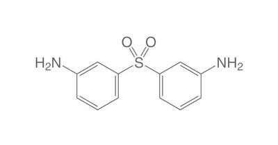 3,3&#39;-Diaminodiphenylsulfon, min. 99 %, zur Synthese, 250 g, kunststoffverpackung.