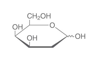 2-desossi-D-galattosio, minimo 99%, per biochimica, 250 mg, confezione in vetro