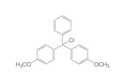 4,4&#39;-Dimethoxytrityl chloride, min 98%, for synthesis, 25 g, glass packaging