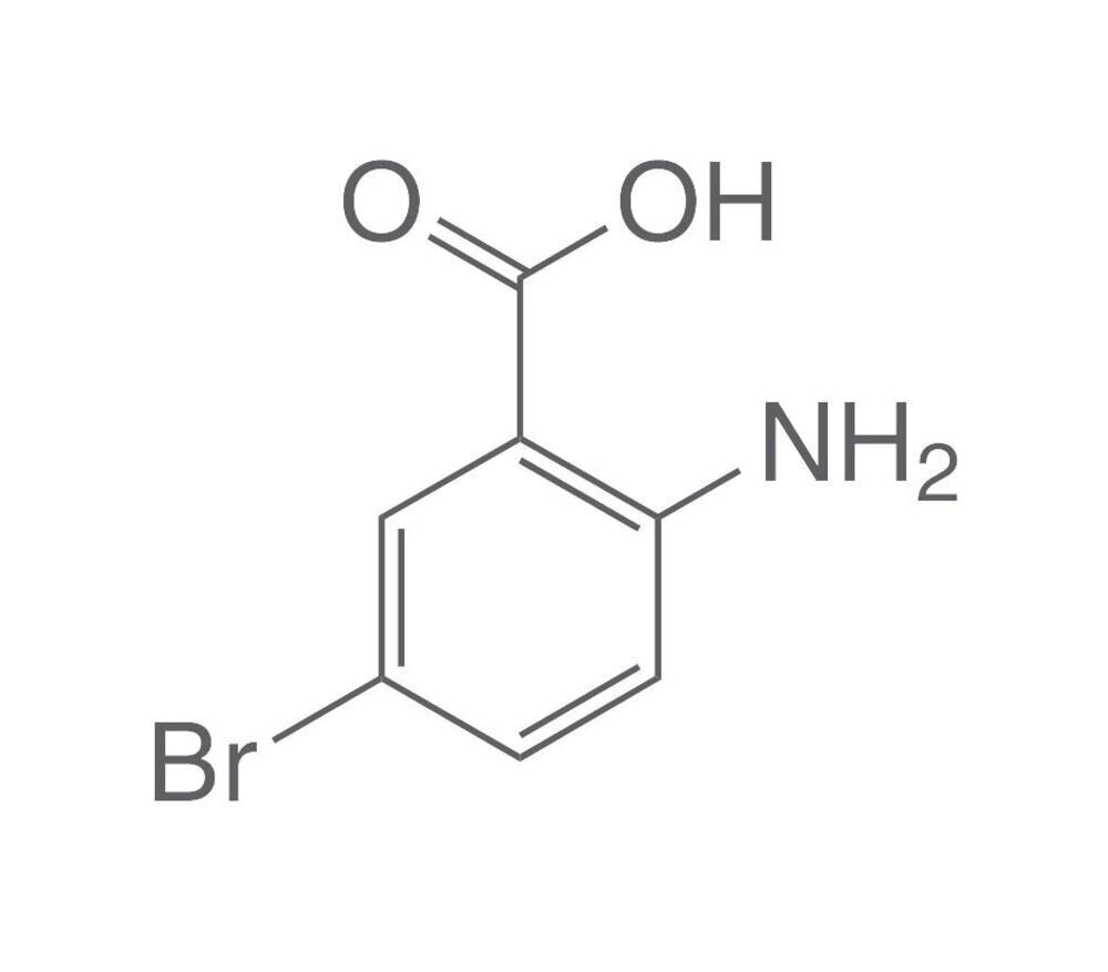 2-amino-5-bromobenzoic acid, min. 95%, for biochemistry, 25 g, plastic packaging.