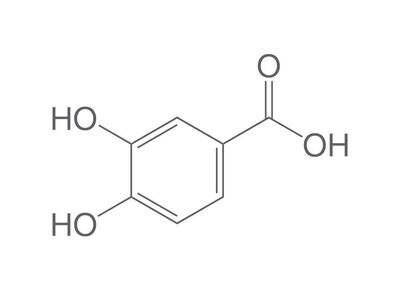 Acido 3,4-diidrossibenzoico, minimo 97%, 10 g, confezione in vetro