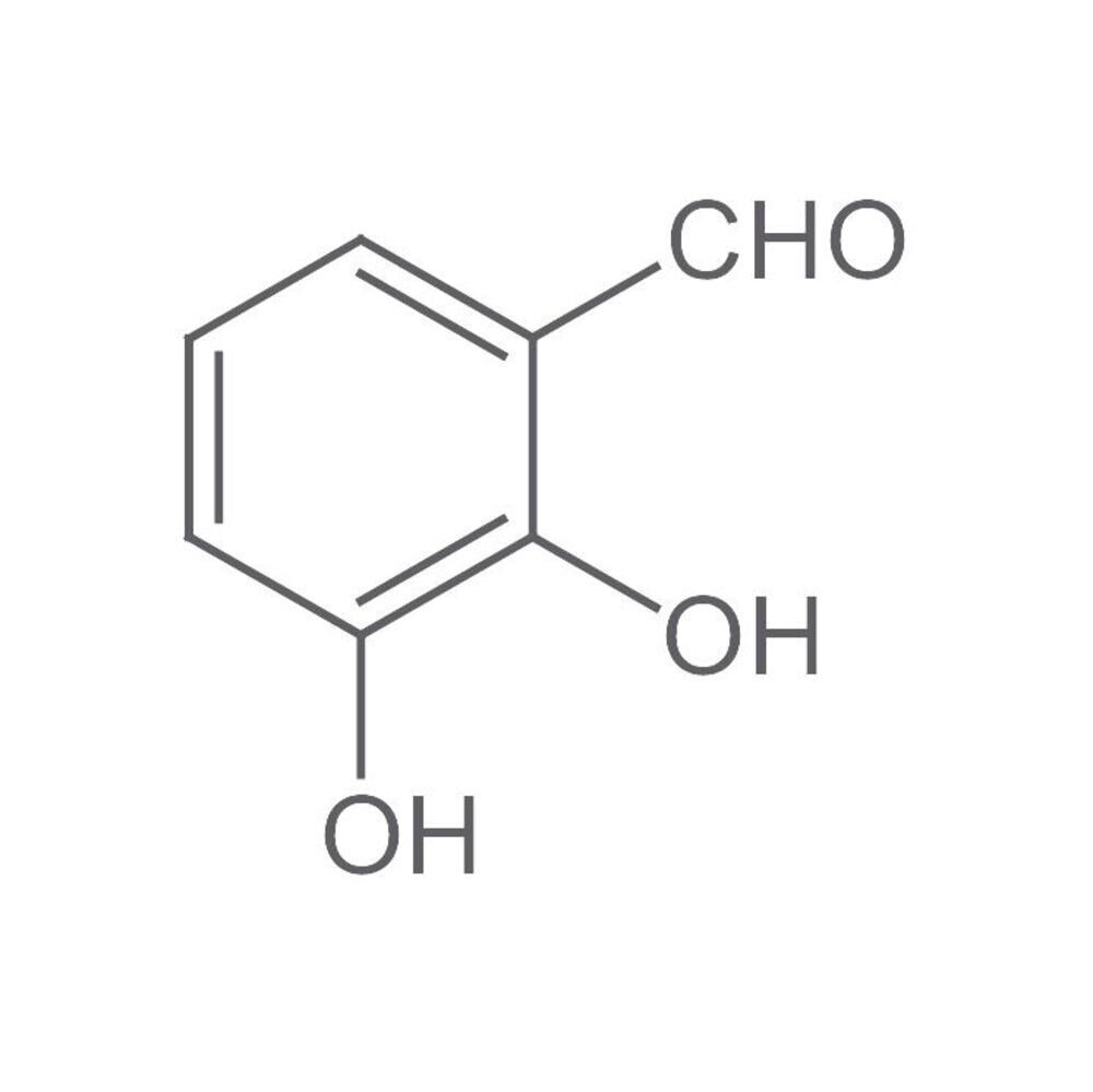 2,3-dihydroxybenzaldehyde, min. 98%, 1 g, glass packaging