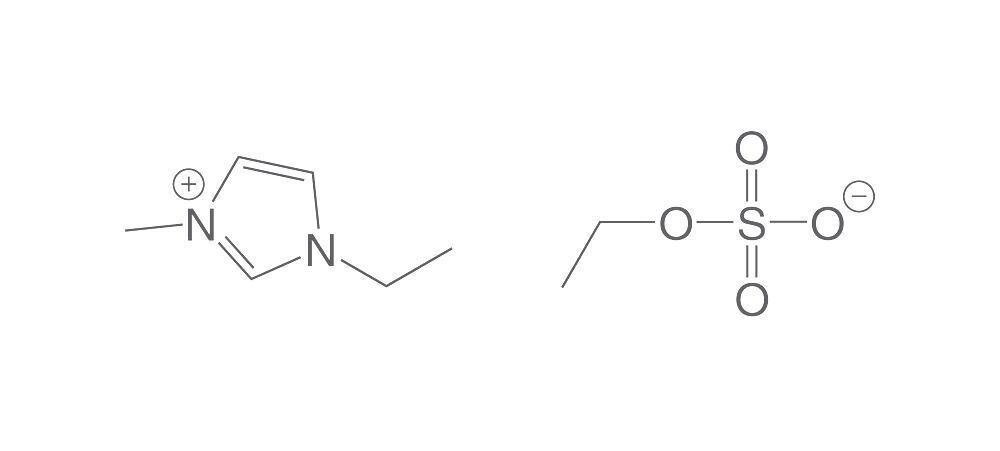 1-Ethyl-3-methyl-imidazolium-ethyl sulfate, min. 98%, 25 g, glass packaging