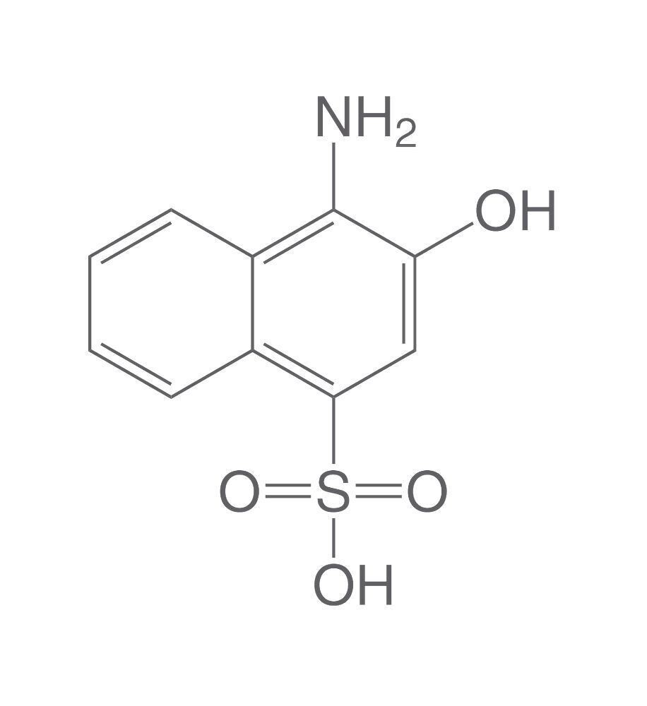 1-amino-2-hydroxynaphthalene-4-sulfonic acid, min. 90%, pa, ACS, 25 g, glass packaging