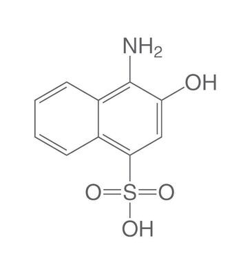 1-Amino-2-hydroxynaphthalin-4-, sulfonsäure, min. 90 %, p.a., ACS, 100 g, Glasverpackung