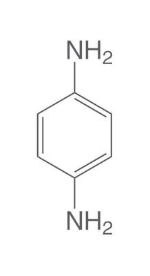 1,4-Phénylènediamine, min.99%, pour la synthèse, 250 g, emballage en verre