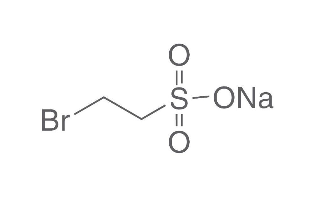 2-Bromoethanesulphonic acid sodium salt, min. 98%, 25 g, plastic packaging.