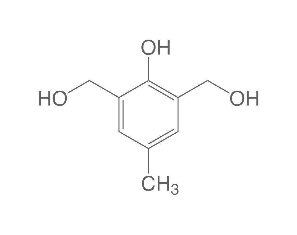 2,6-bis(hydroxymethyl)-p-cresol, min. 97%, 25 g, glass packaging