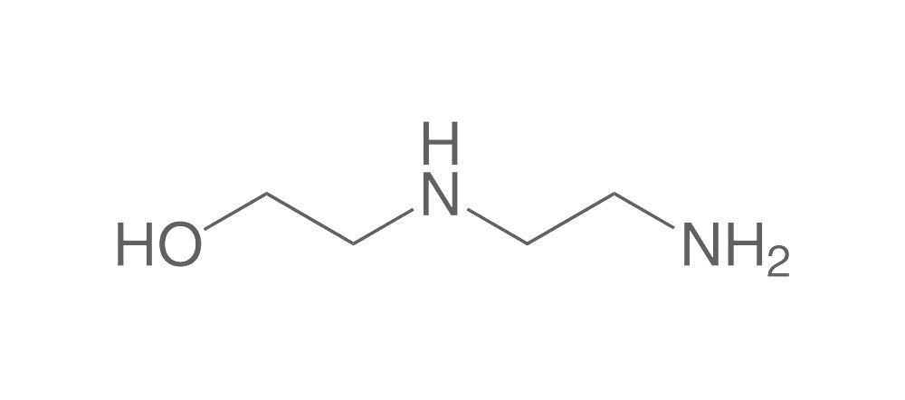 2-(2-Aminoethylamino)ethanol, min 98%, for synthesis, 1 L, glass packaging