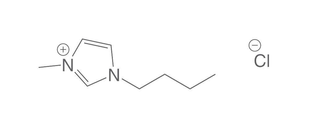 1-Butyl-3-methyl-imidazolium chloride, min. 99%, 25 g, glass packaging