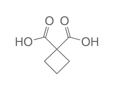1,1-cyclobutanedicarboxylic acid, min. 98%, 5 g, plastic packaging.