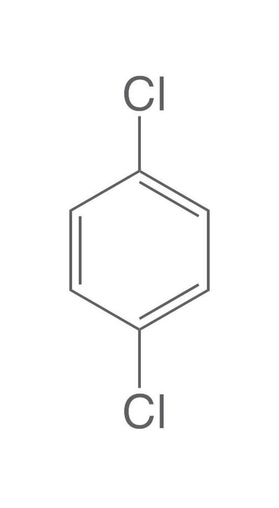 1,4-Dichlorobenzene, >=99%, for synthesis, 1 kg, plastic packaging.