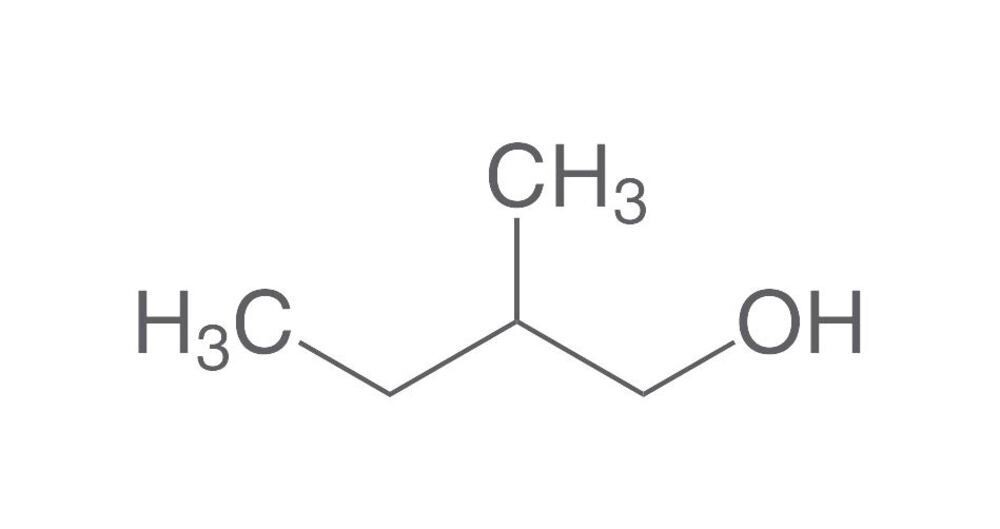 2-Methyl-1-butanol, min 97.5%, for synthesis, 1L, glass packaging