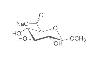 Acido 1-O-metil-beta-D-glucuronico Na sale min 99% per Biochimica 500 mg