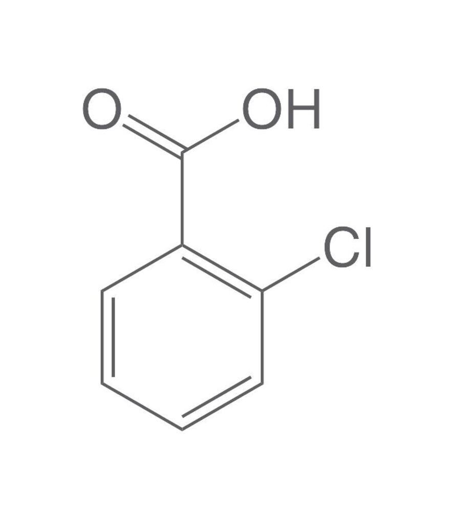 2-Chlorobenzoic acid, >=98%, for synthesis, 250 g, plastic packaging.
