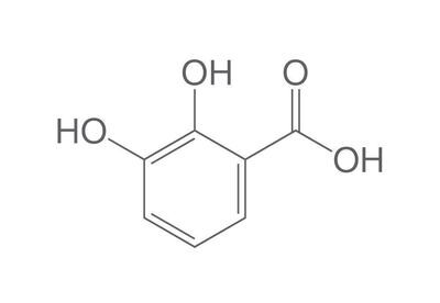 Acide 2,3-dihydroxybenzoïque, min 98 %, 5 g, emballage plastique.
