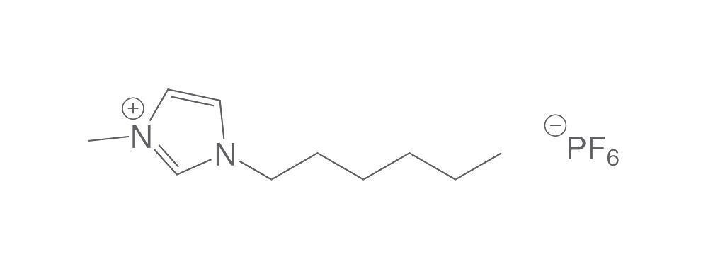 1-Hexyl-3-methyl-imidazolium-, hexafluorophosphate, min. 99%, 25 g, glass packaging
