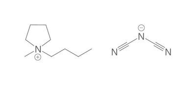 1-Butyl-1-methyl-pyrrolidinium, dicyanamide, min 98%, 100 g, emballage verre