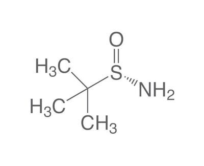 (S)-(-)-2-metil-2-propanosulfinammide, minimo 98%, 25 g, confezione in vetro