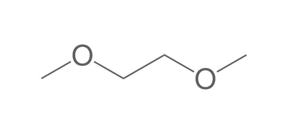 1,2-Dimethoxyethane, min. 99%, for synthesis, 500 ml, glass packaging