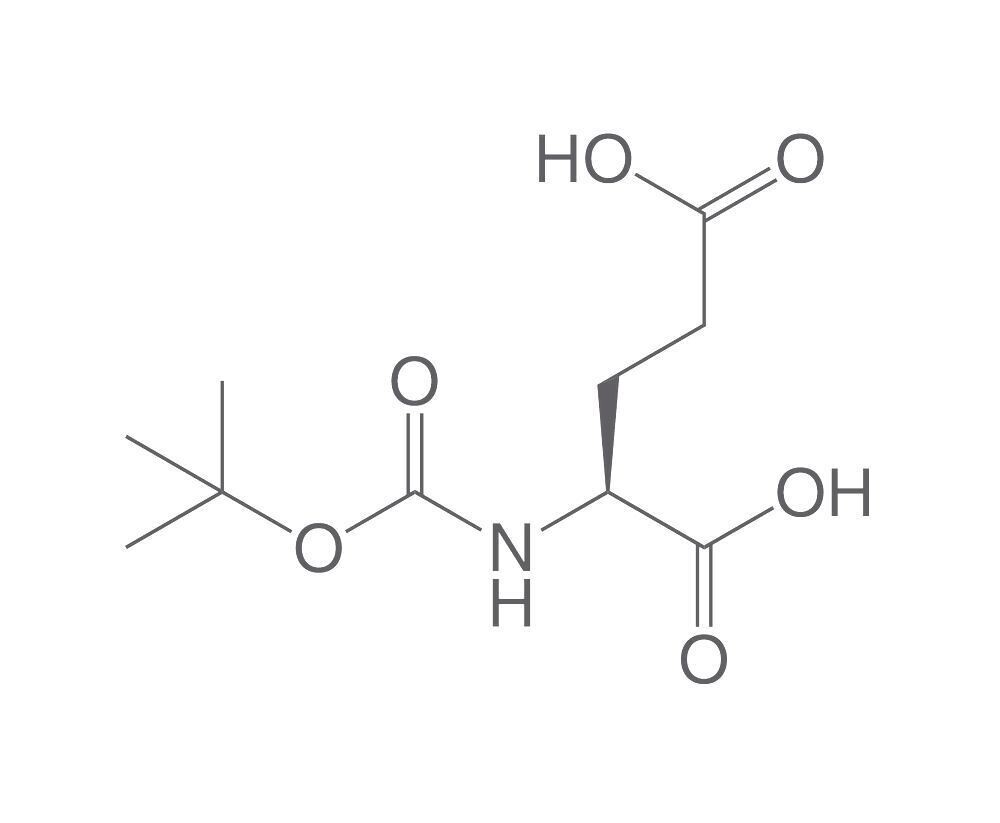 Acido Boc-L-glutammico, PEPTIPURE®, min 99%, per biochimica, 5 g, confezione in vetro