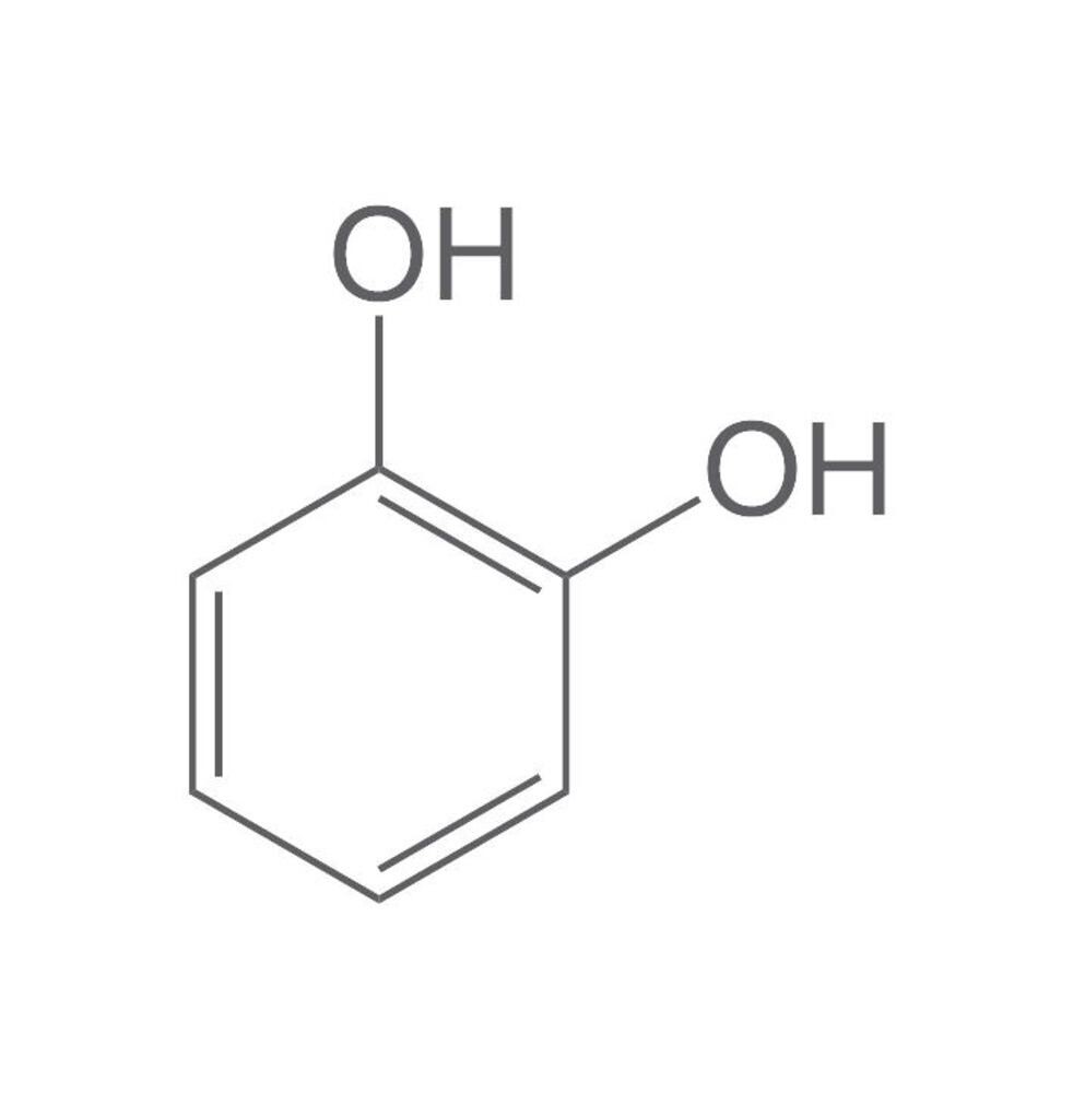 Pyrocatechol, min. 99%, for biochemistry, 25 g, glass packaging