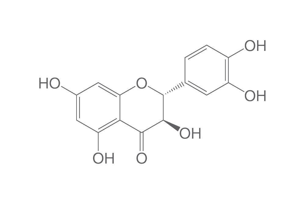 (+)-Dihydroquercetin, ROTICHROM® CHR, 100 mg, plastic packaging.