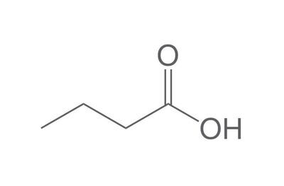 Acido butirrico, min 99%, per sintesi, 100 ml, confezione in vetro