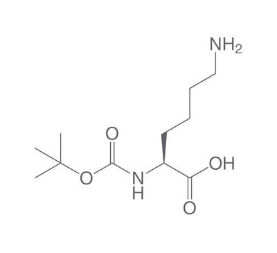 Boc-L-Lysin, PEPTIPURE®, min. 98 %, für die Biochemie, 5 g, Glasverpackung