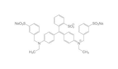 Brilliant blue FCF (CI 42090), 100 g, glass packaging
