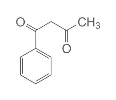Benzoylacétone, min 99%, 100 g, emballage plastique.