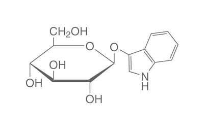 3-Indoxyl-beta-D-glucopyranoside, min. 99%, for biochemistry, 250 mg, glass packaging