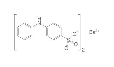Barium diphenylamine 4-sulfonate, PA, ACS, 5 g, plastic packaging.