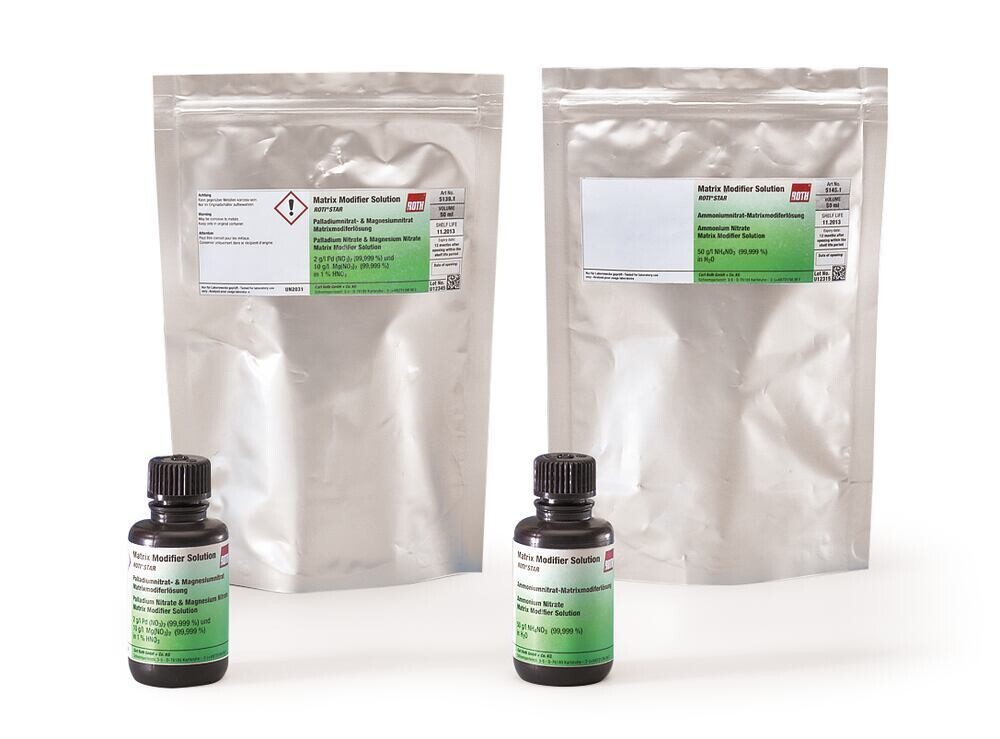 Ammoniumdihydrogenphosphat-Matrixmodif., 20 g/l NH4H2PO4 (99,999 %) in 1 % HNO3