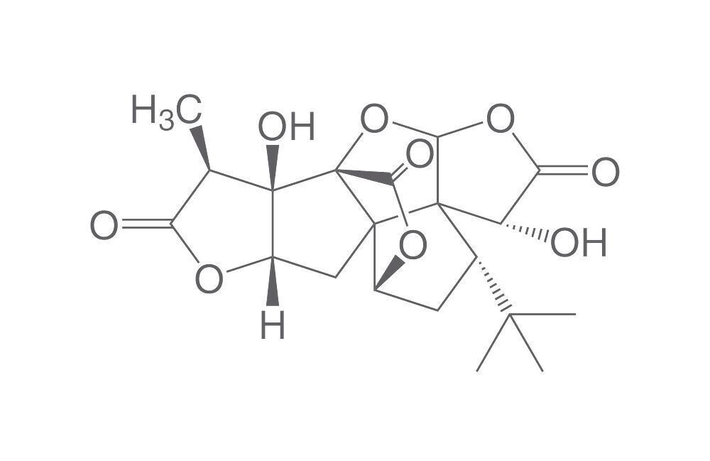 Ginkgolide A, ROTI®STAR Primary Standard, 10 mg, glass packaging