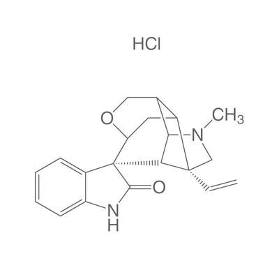 Gelsemin hydrochloride, 90%, 500 mg, glass packaging