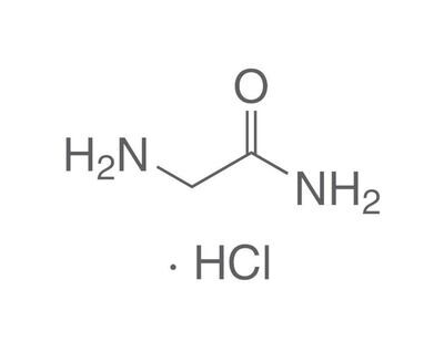 Glycinamide hydrochloride, min. 95%, for biochemistry, 25 g, plastic packaging.