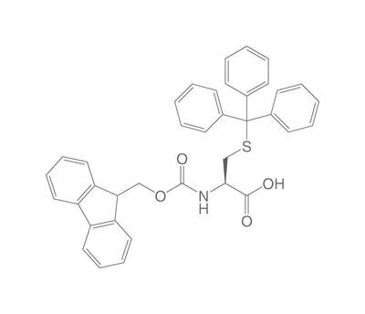 Fmoc-L-Cysteine-(Trityl), PEPTIPURE®, mínimo 98,5 %, para bioquímica, 100 g, envase de vidrio