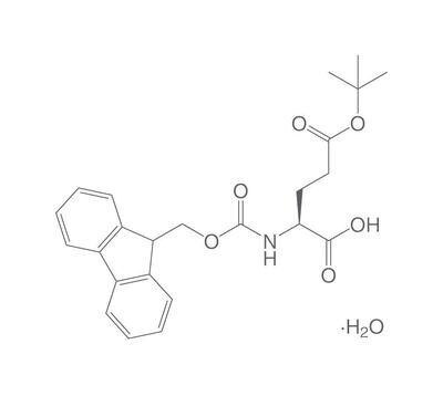 Acido Fmoc-L-glutammico-(OtBu) monoidrato, 100g, &gt;=99%, per biochimica, imballaggi in vetro