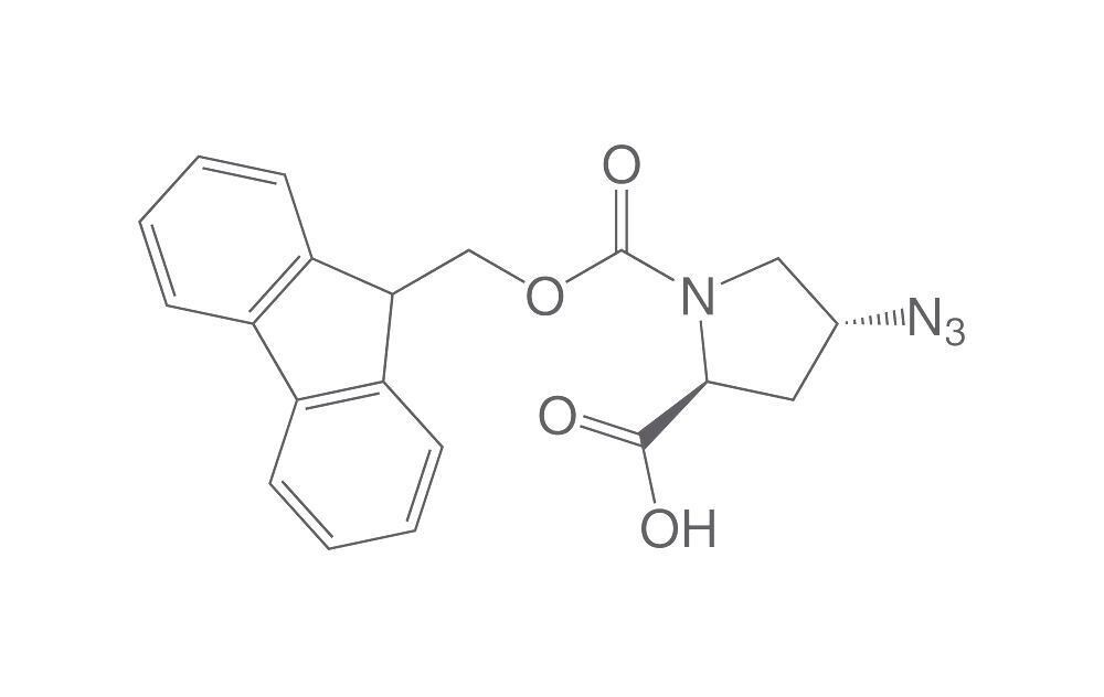 Fmoc-L-4-Azidoproline (2S, 4R), PEPTIPURE® min. 98%, for Biochemistry, 250 mg