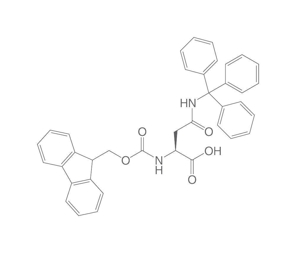 Fmoc-L-Asparagine-(Trityl), PEPTIPURE®, min. 98%, for biochemistry, 5 g, glass packaging