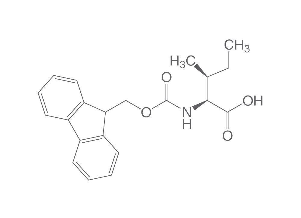 Fmoc-L-Isoleucin, PEPTIPURE®, min. 98 %, für die Biochemie, 10 g, Glasverpackung