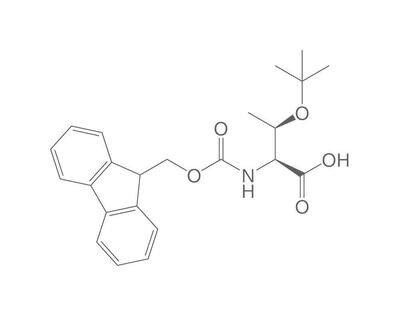 Fmoc-L-Threonine-(tBu), PEPTIPURE®, mínimo 99 %, para bioquímica, 5 g, envase de vidrio
